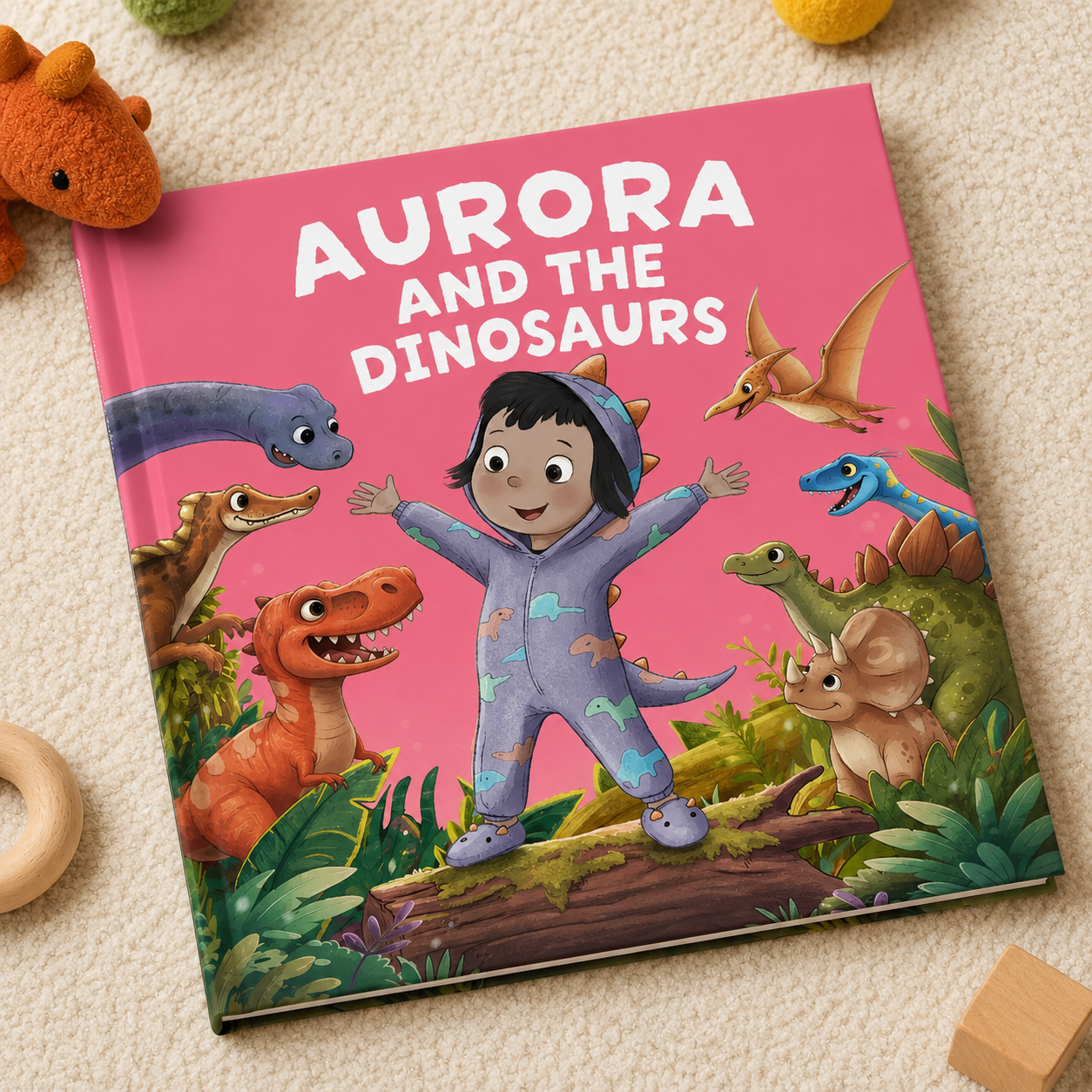 Personalized Dinosaur EBook with Name | Dinosaur Gift for Kids | Storybook for Boys & Girls