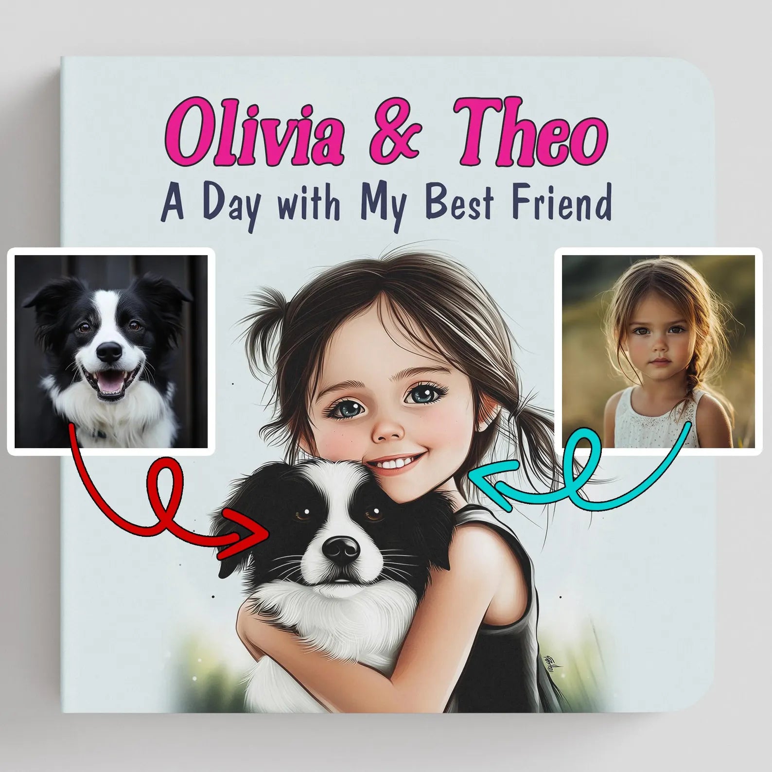 Custom Children’s Story Ebook | Personalized Kid & Dog Adventure